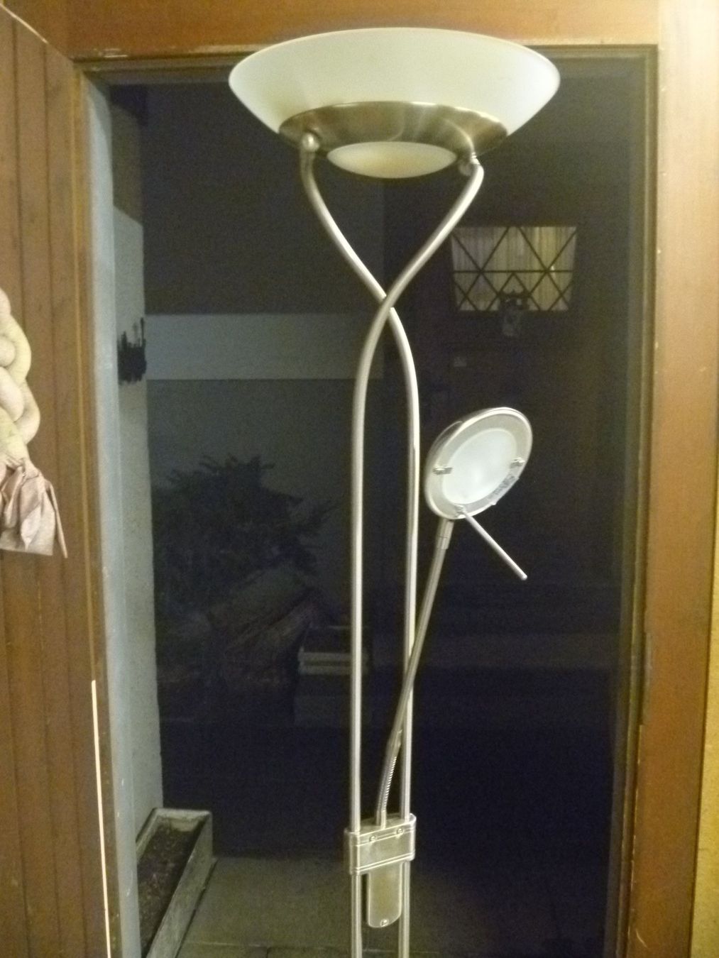 Lampade: Ständerlampe Stehlampe chrom – Usato da Rüti ZH venduto da baumchen 4