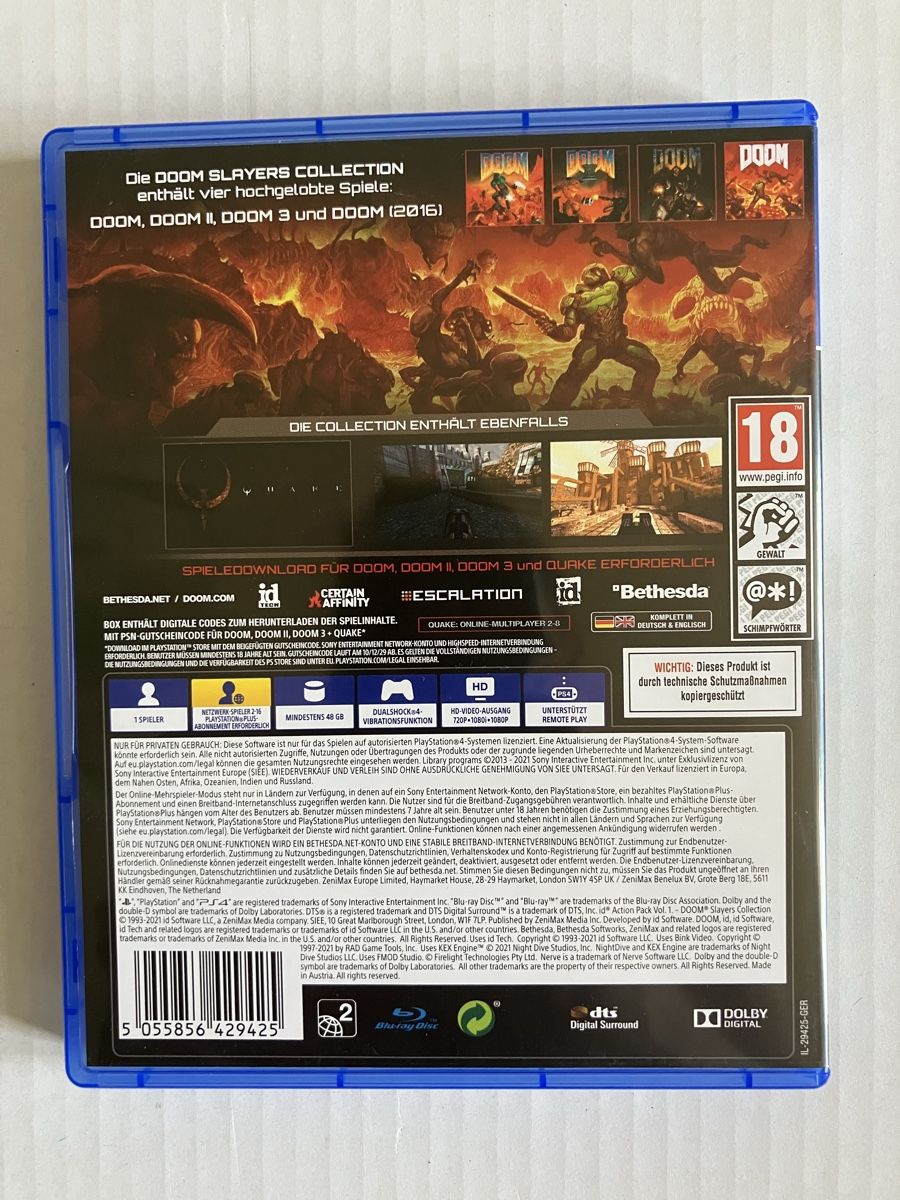 Giochi: Doom ps4 2016 – Usato da luzern venduto da rammdave 1