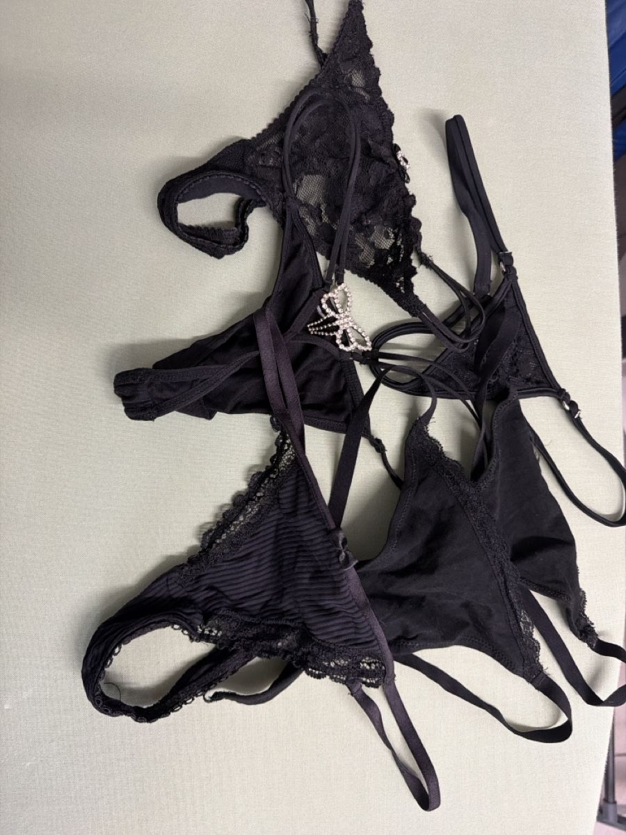 Sonstige Unterwäsche: String Set schwarz S  – Neu (gemäss Beschreibung) aus Däniken SO von NBdesign