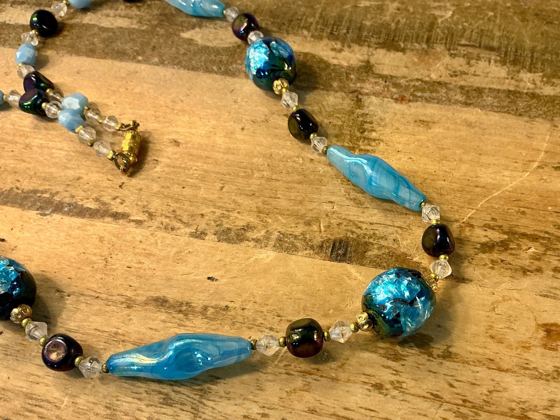 Gablonzer Ketten: ART DECO COLLIER MIT GABLONZER STRASSSTEINE UM 1930, TOP – Gebraucht aus Biglen von Limarkt 2
