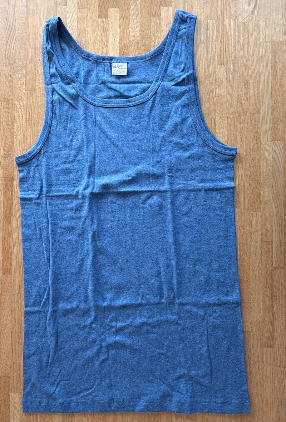 Biancheria intima: Unterhemd - ISA blau Gr. XL – Usato da Winterthur venduto da Secondhand-Family
