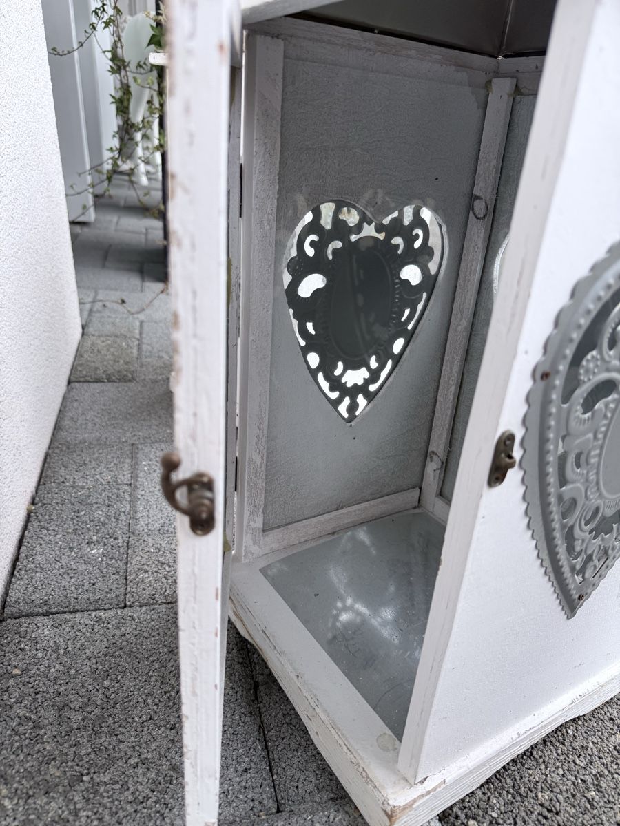 Lanterne: Herzige Shabby Chic Laterne – Usato da Stüsslingen venduto da tanwag 2