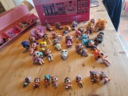 Grosses LOL Puppen Set mit Haus/Tribüne