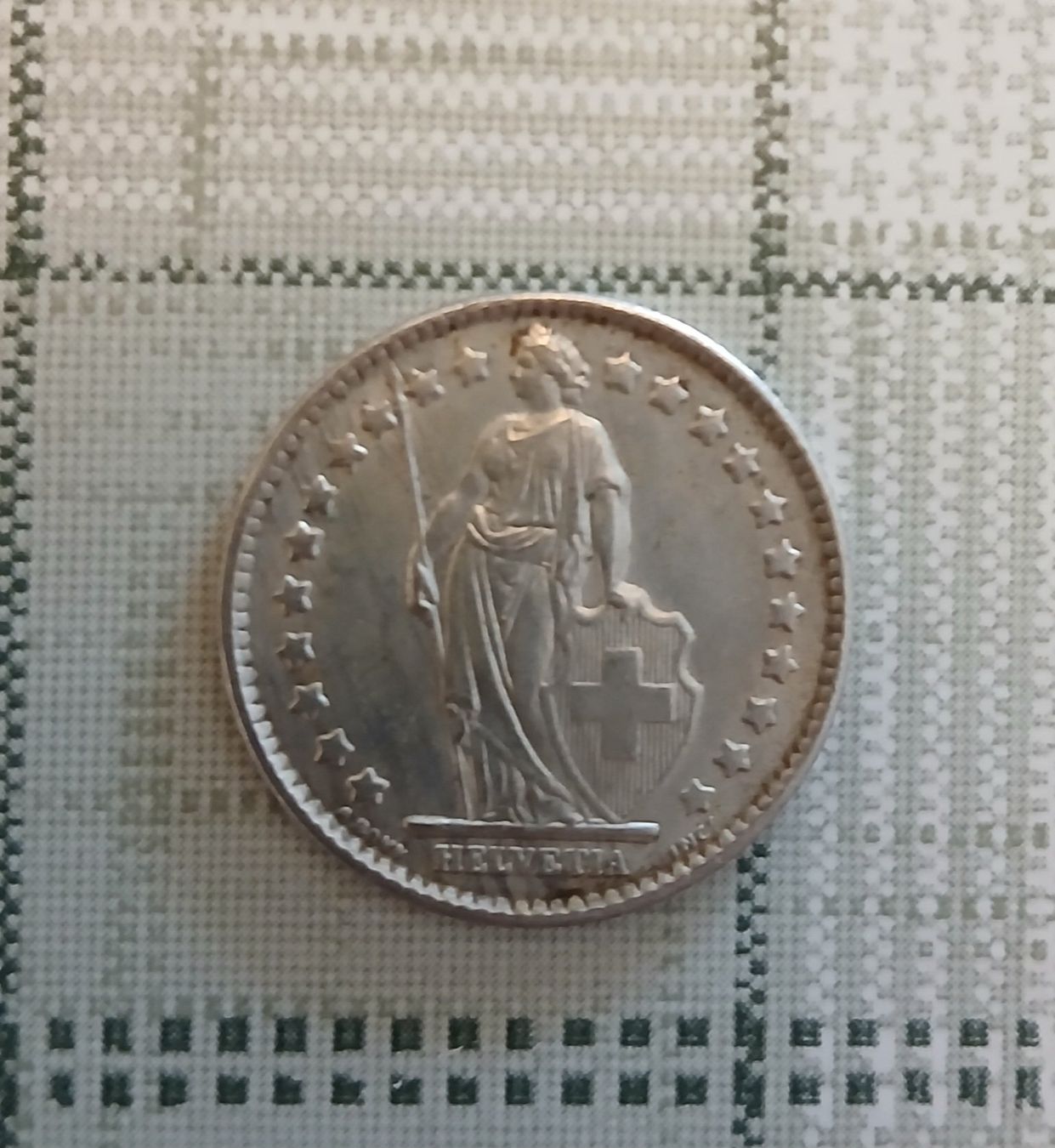 Tutti le monete: Silbermünze 1 Fr. 1963 – Usato da Ueberstorf venduto da tibolini 2