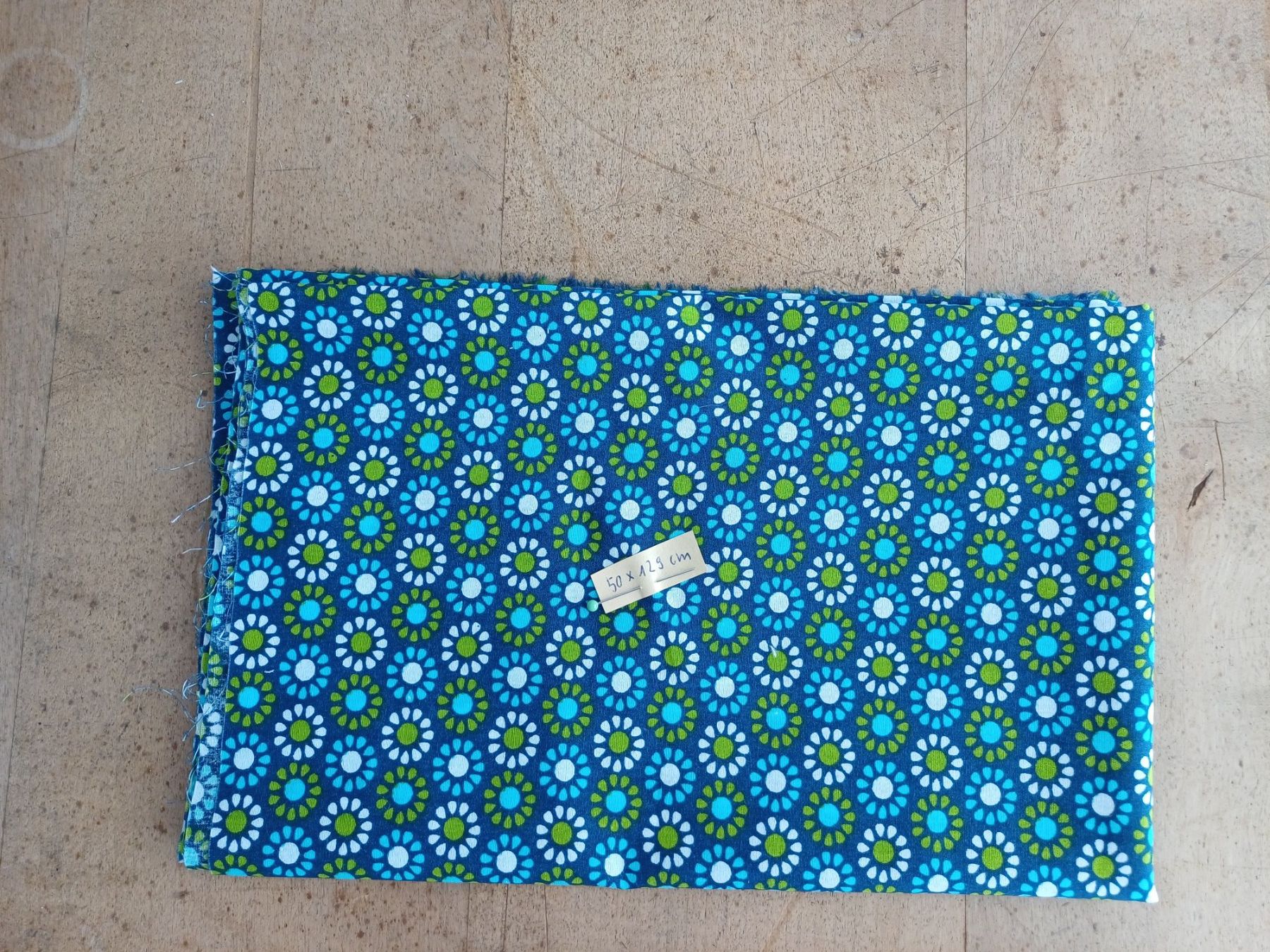 Tessuti: Stoff Baumwolle  50 x 129 cm Blumen – Nuovo (secondo la descrizione) da Elgg venduto da Flurinal 1