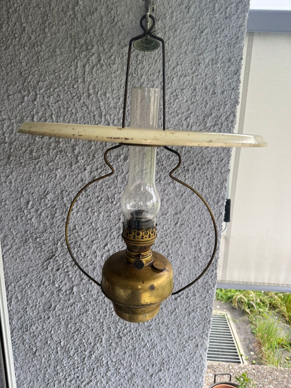Lampade: Alte hängende Petrolelampe – Usato da Urdorf venduto da robinson80