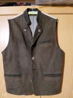 Echtleder Gilet / Trachtengilet