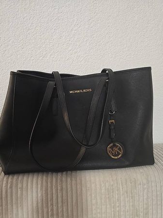 Michael Kors Large Tote Shopper in Schwarz