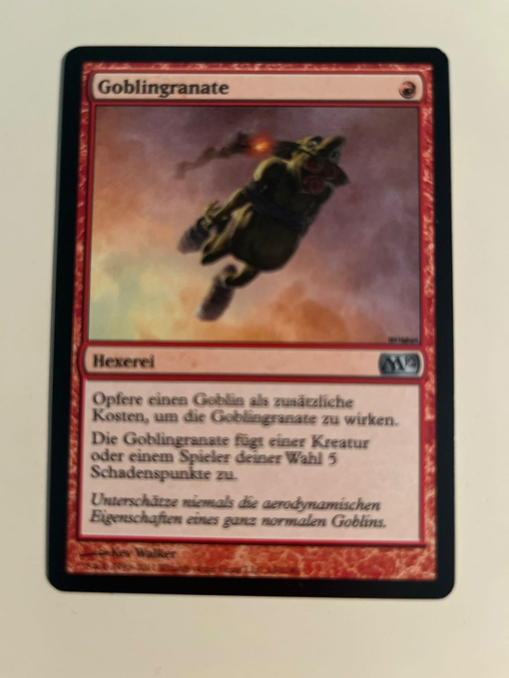 Magic The Gathering Carte collezionabili: 1 x Goblingranate - Magic: The Gathering - MtG – Usato da Kriens venduto da Shadi1980