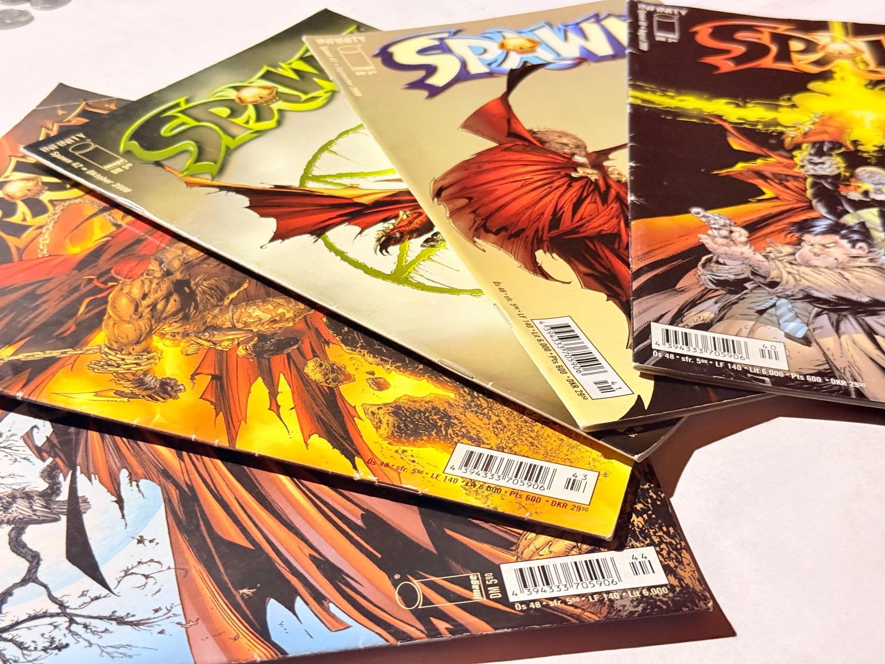 Fumetti: Spawn Comics Infinity Image 4er Set /Zustand gebraucht – Usato da Zuerich venduto da SonderArt-Wertgut 1