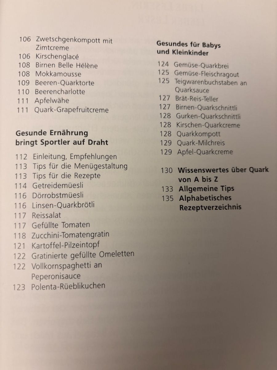 Libri: Das Quarkbuch vom ZVSM – Nuovo (secondo la descrizione) da Wettingen venduto da gis_hr5k 3