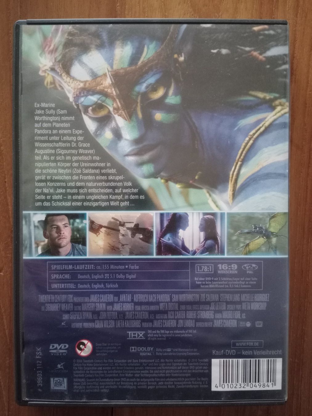 Tutti i DVDs: DVD Avatar - Aufbruch nach Pandora – Usato da Zürich venduto da tham 1
