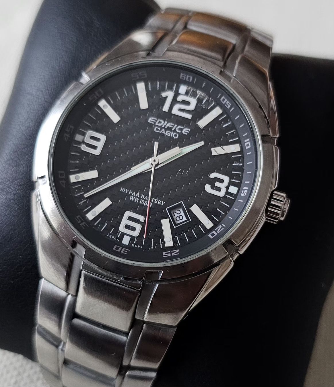Edifice Orologi: EDIFICE CASIO Elegante Herrenuhr 40mm – Usato da Speicher venduto da Lemore 1