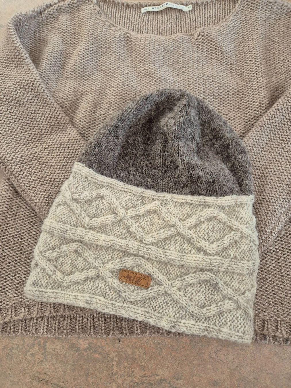 Nile Pullover & Sweatshirts: NILE PULLI PULLOVER BEIGE XS STRICKWARE MIT WOLLE + ALPACA – Gebraucht aus Elsau von the-colorful-side 8