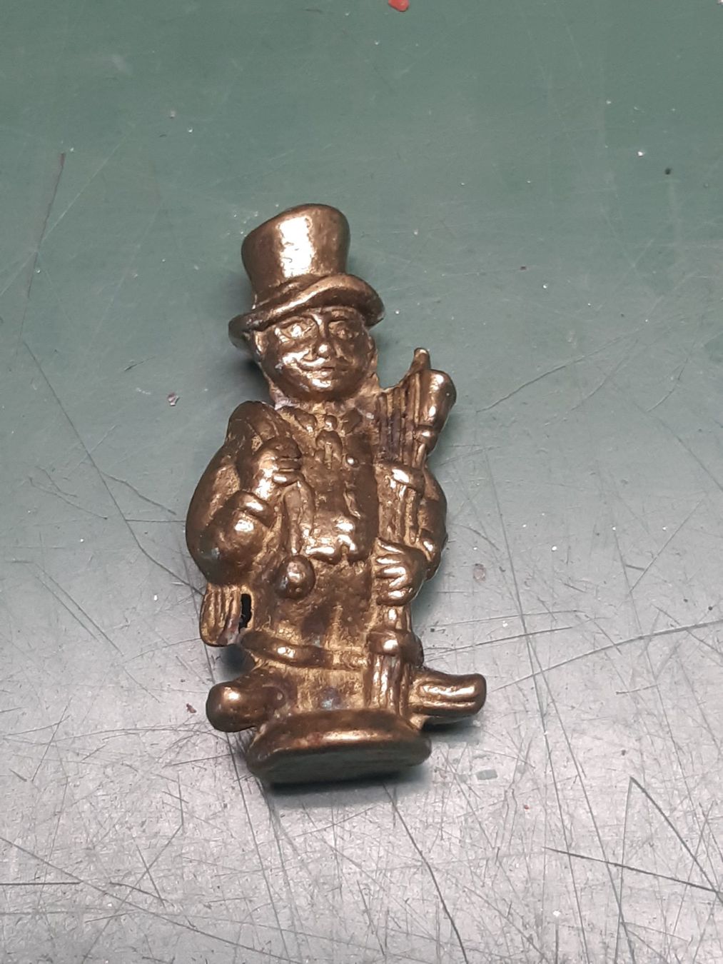 Figurines: Kaminfeger Figur, Gluttöter Messing – D'occasion à Winterthur par lampenretter 1