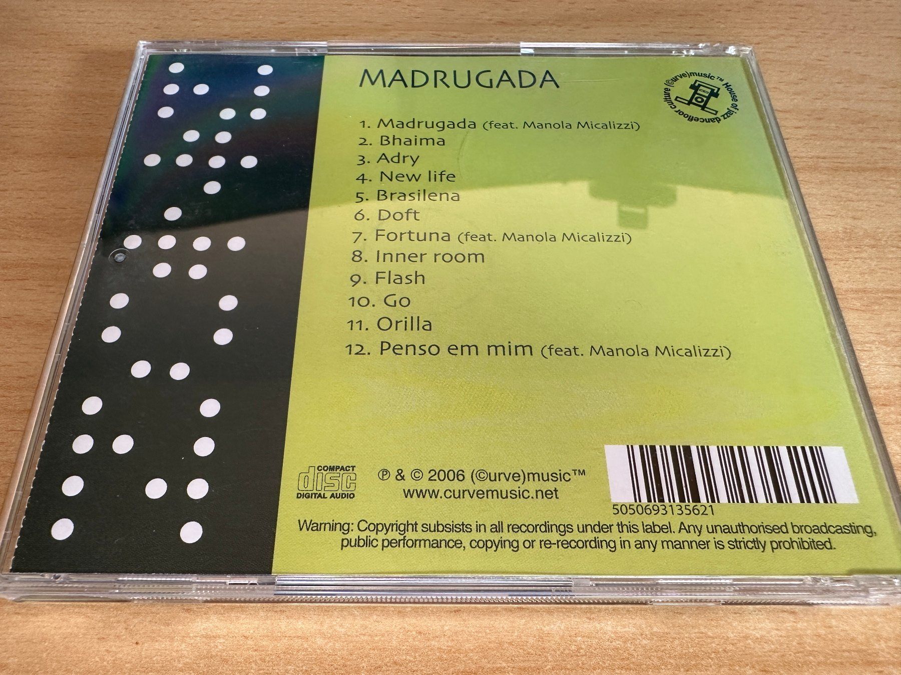CD: Zone – Madrugada – Usato da Rikon im Tösstal venduto da Alpenmutz 1