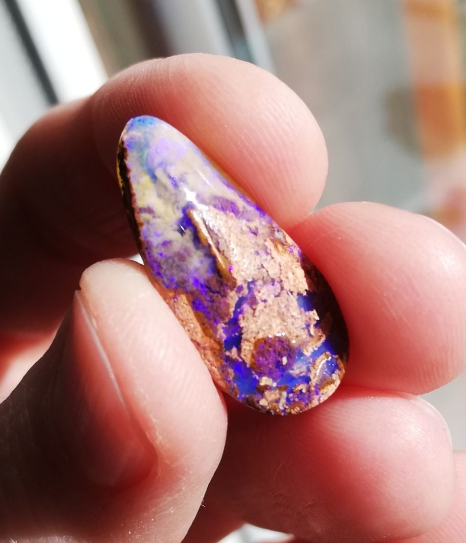 Pietre preziose: Wunderschöner Australischer Pipe Opal – Nuovo e nell'imballaggio originale da Bärau venduto da thunja 2