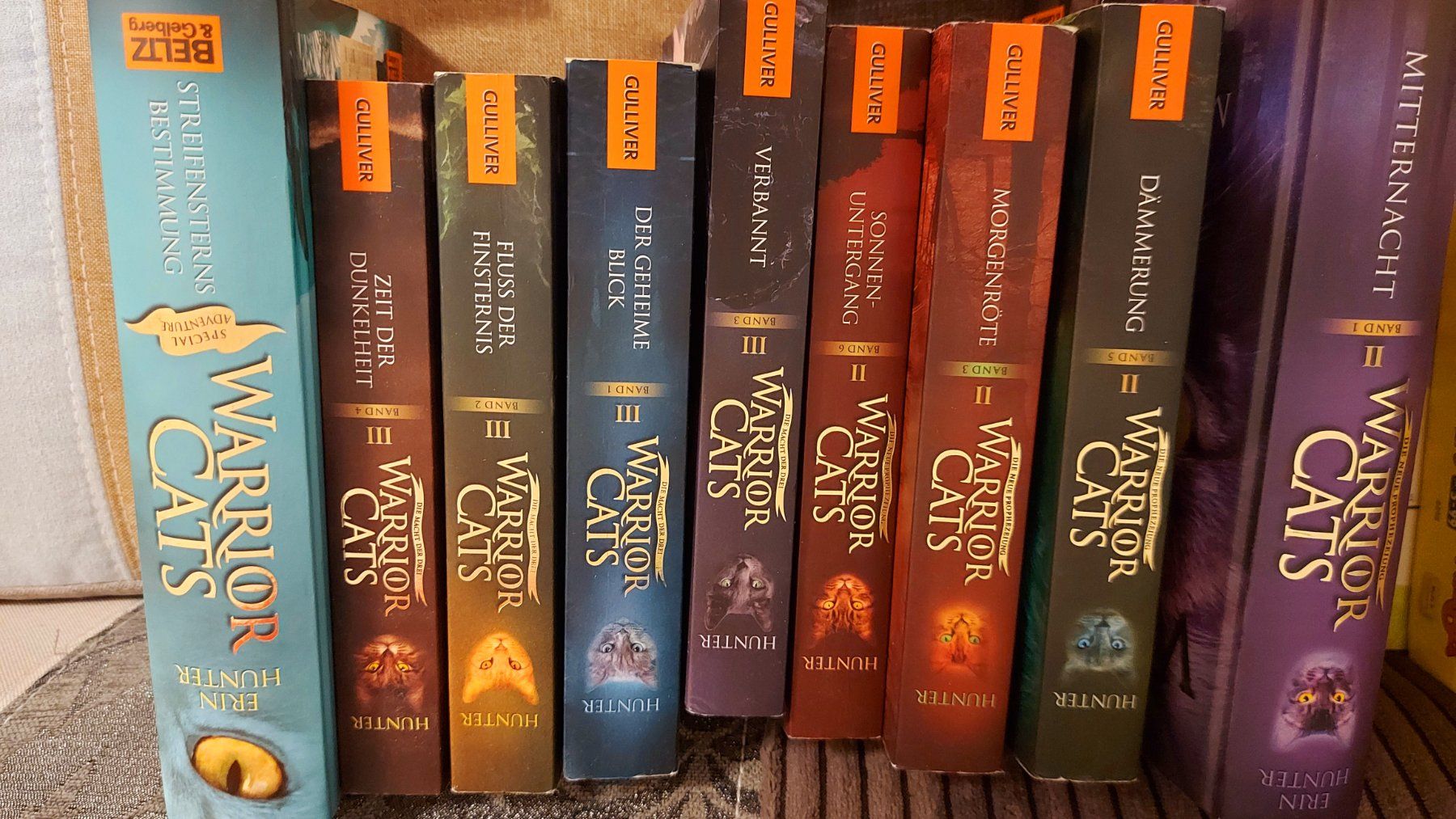 Bücher: 9 Bücher Warrior Cats – Gebraucht aus Ried-Brig von Pimlico