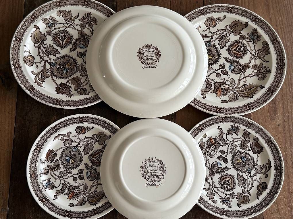 Geschirrsets: Ridgway Ironstone Jacobean England Tellerset 20-teilig – Gebraucht aus Biembach von adi_5ttm 3