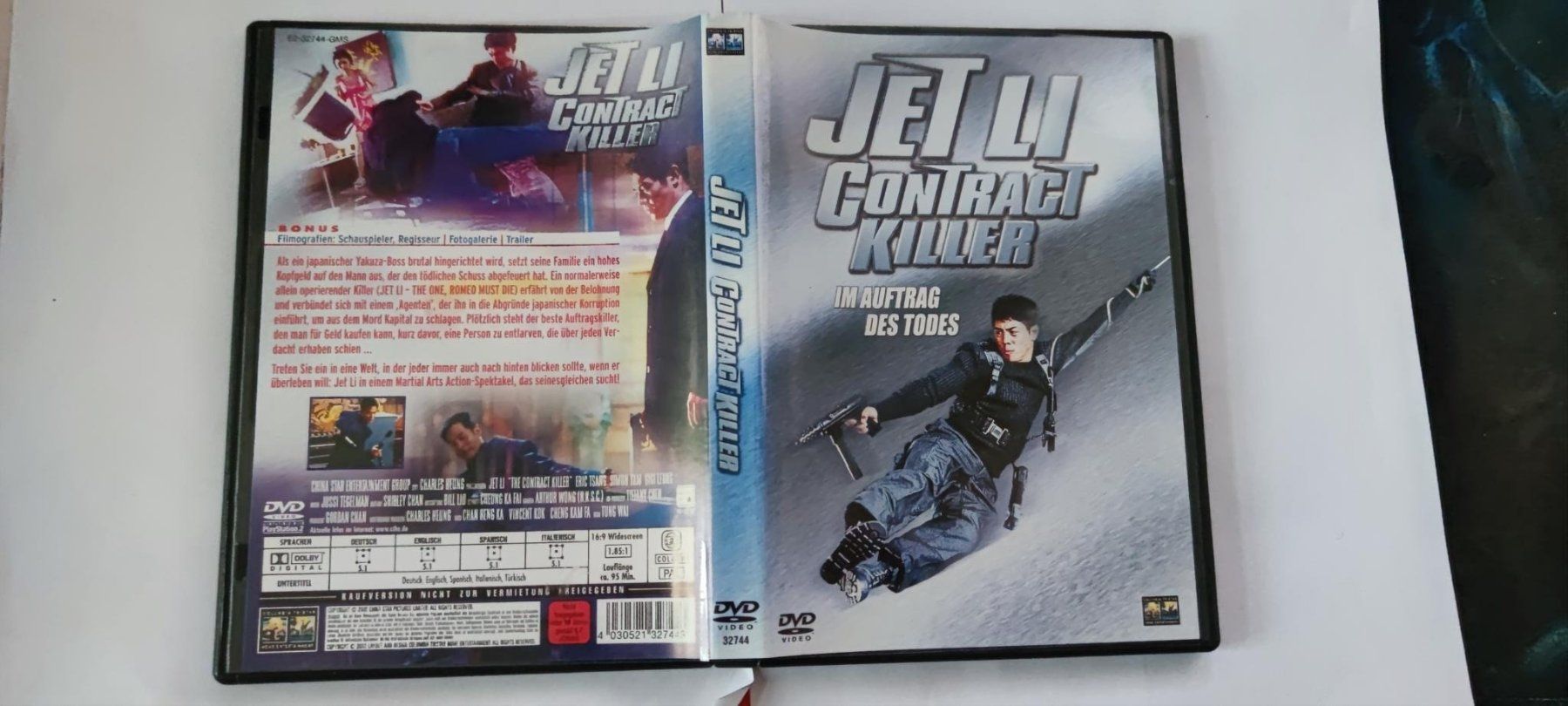 Tutti i DVDs: Jet Lee - Kontract Killer – Usato da Laufenburg venduto da Toni5010