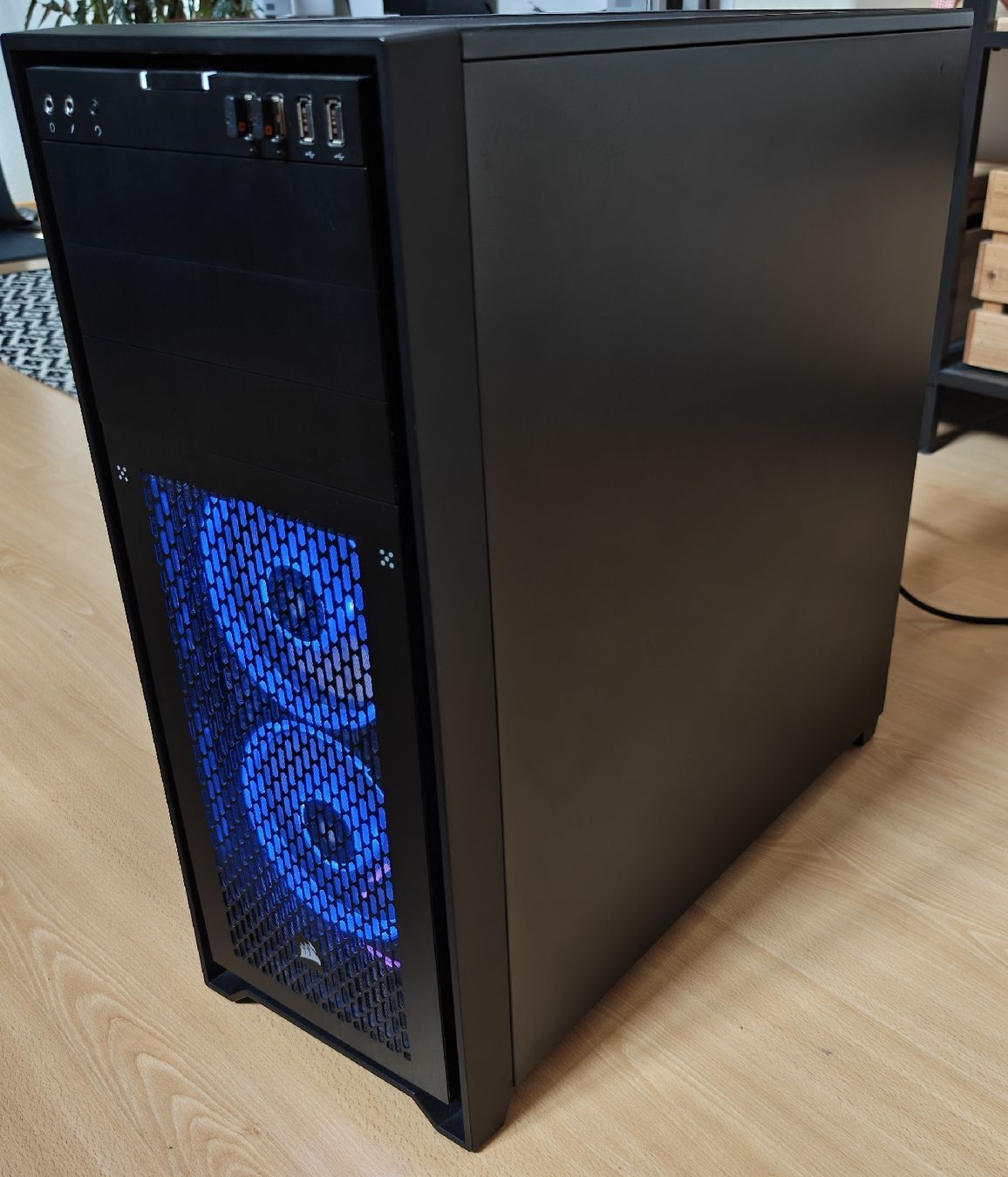 Corsair PC: Gaming PC Tower schwarz, guter Zustand – Usato da Gattikon venduto da rom_g7wk 4