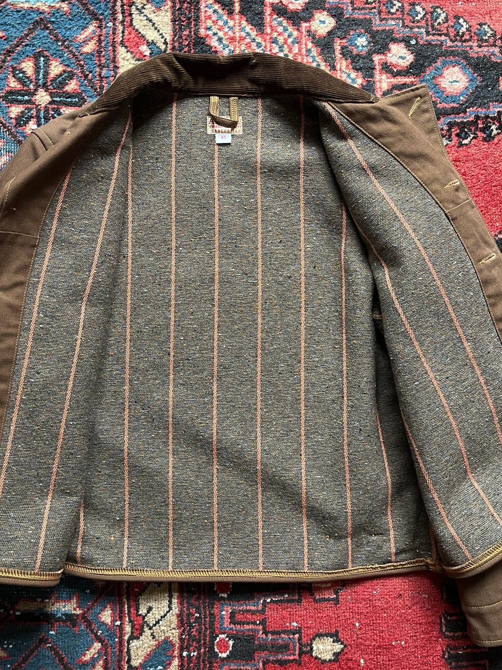 Jacken: At Last & Co, Duck Canvas Jacke, Blanket lined, Grösse 40 – Gebraucht aus Zürich von Adelmax 3