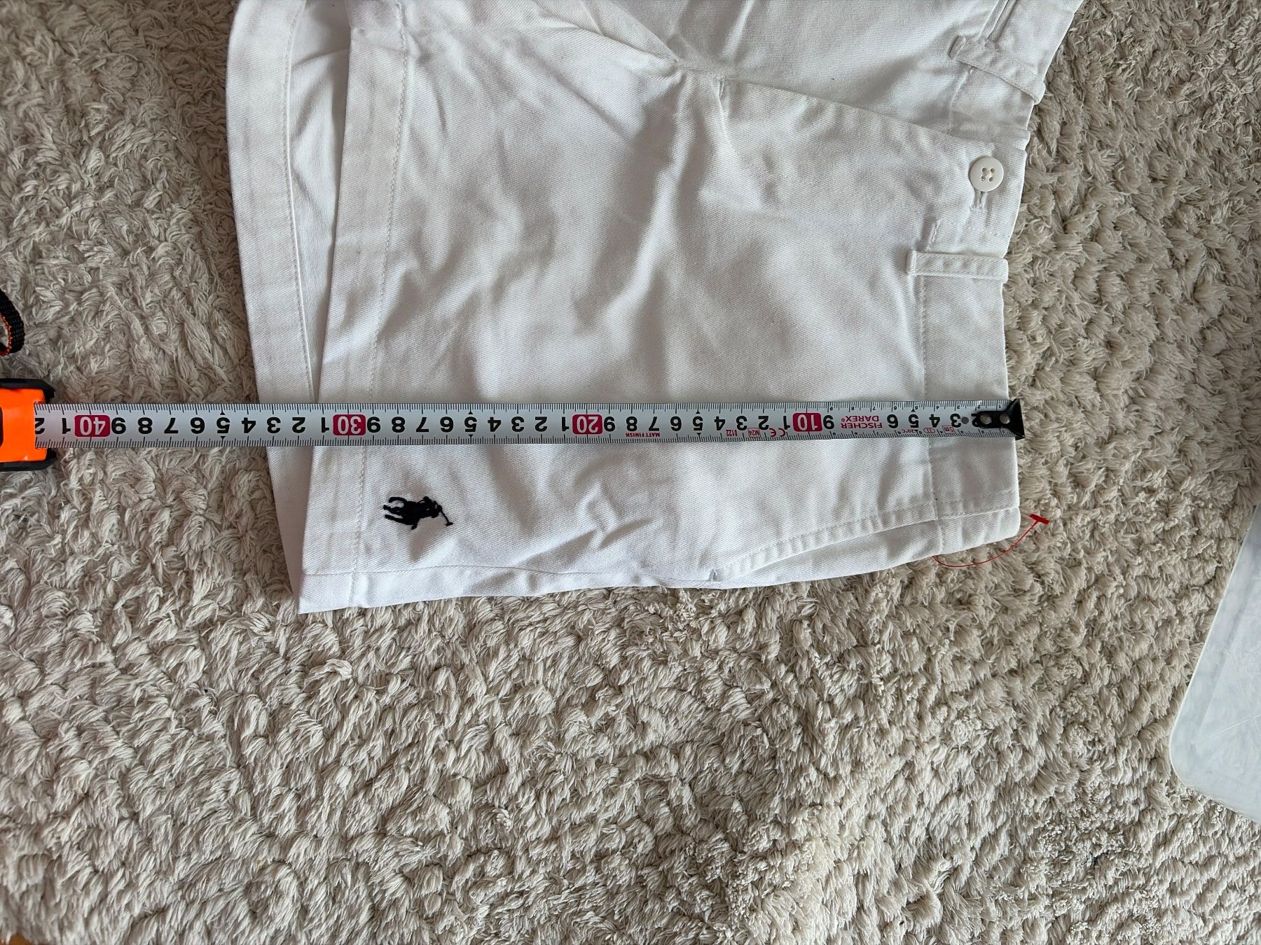 Ralph Lauren Pantaloni: Mini Short Ralph Lauren Blanc - Taille 24 – Nuovo (secondo la descrizione) da Hauterive NE venduto da Leo_o 5