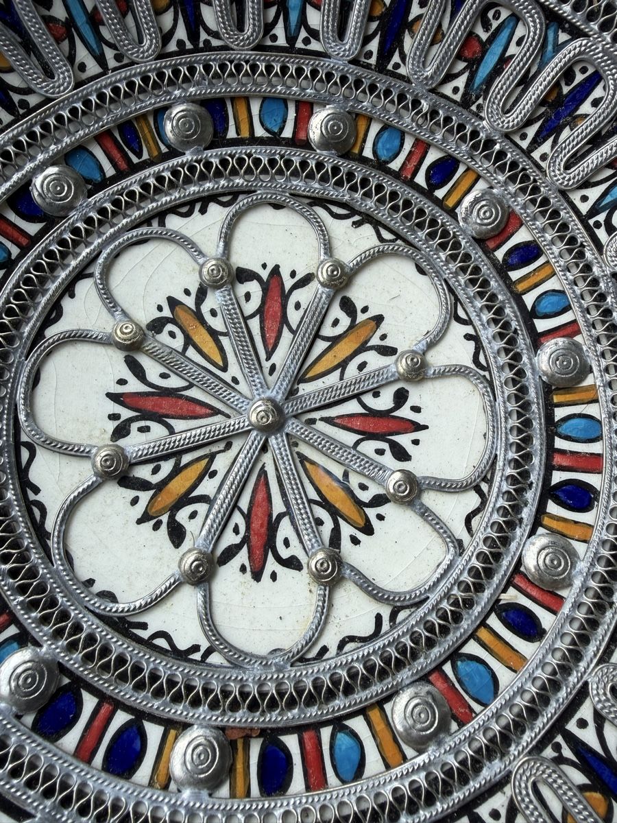 Teller: Dekorative Schale aus Marrakech   – Gebraucht aus Zürich von Kluxus 3
