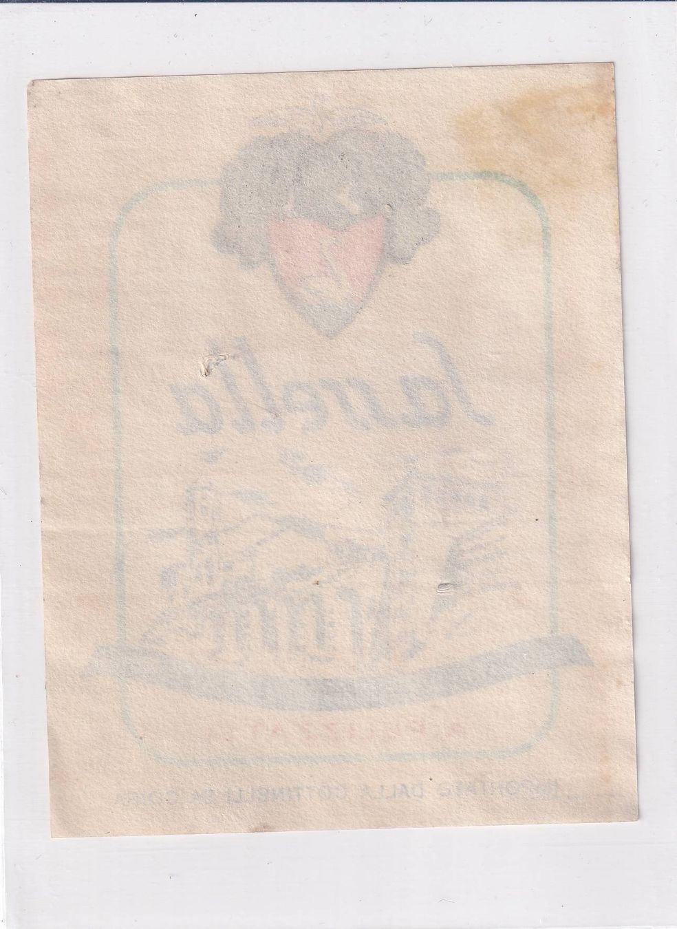 Carta: Etikette - Sassella /bd – Usato da Hombrechtikon venduto da Rudolf07 1
