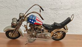 Metall Chopper Motorrad Modell USA Style Deko Figur Kult 👍