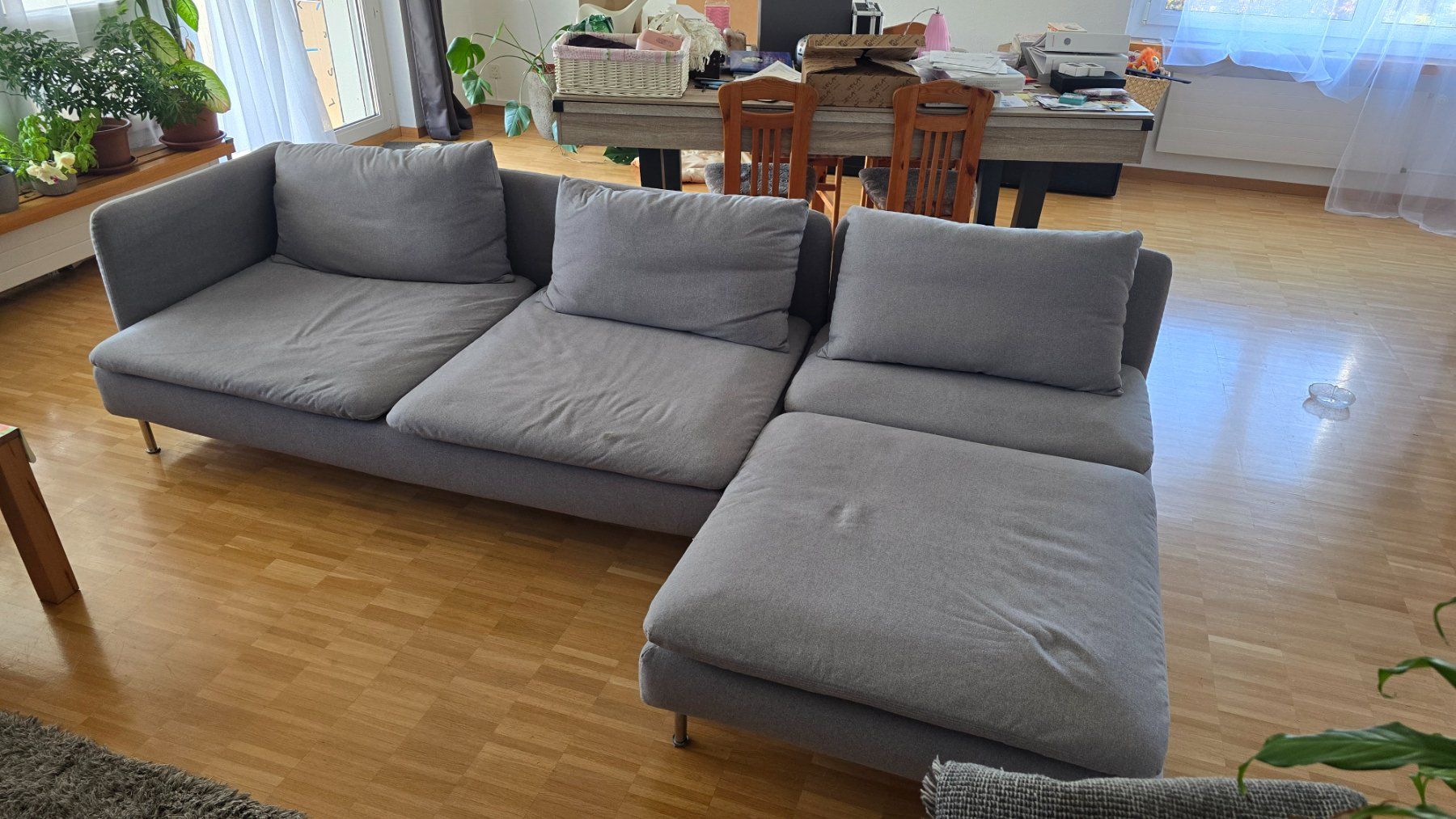 Ikea Sofas: Sofa - Ecksofa Grau (Ikea Söderhamn) – Gebraucht aus Wittenbach von Qexxet