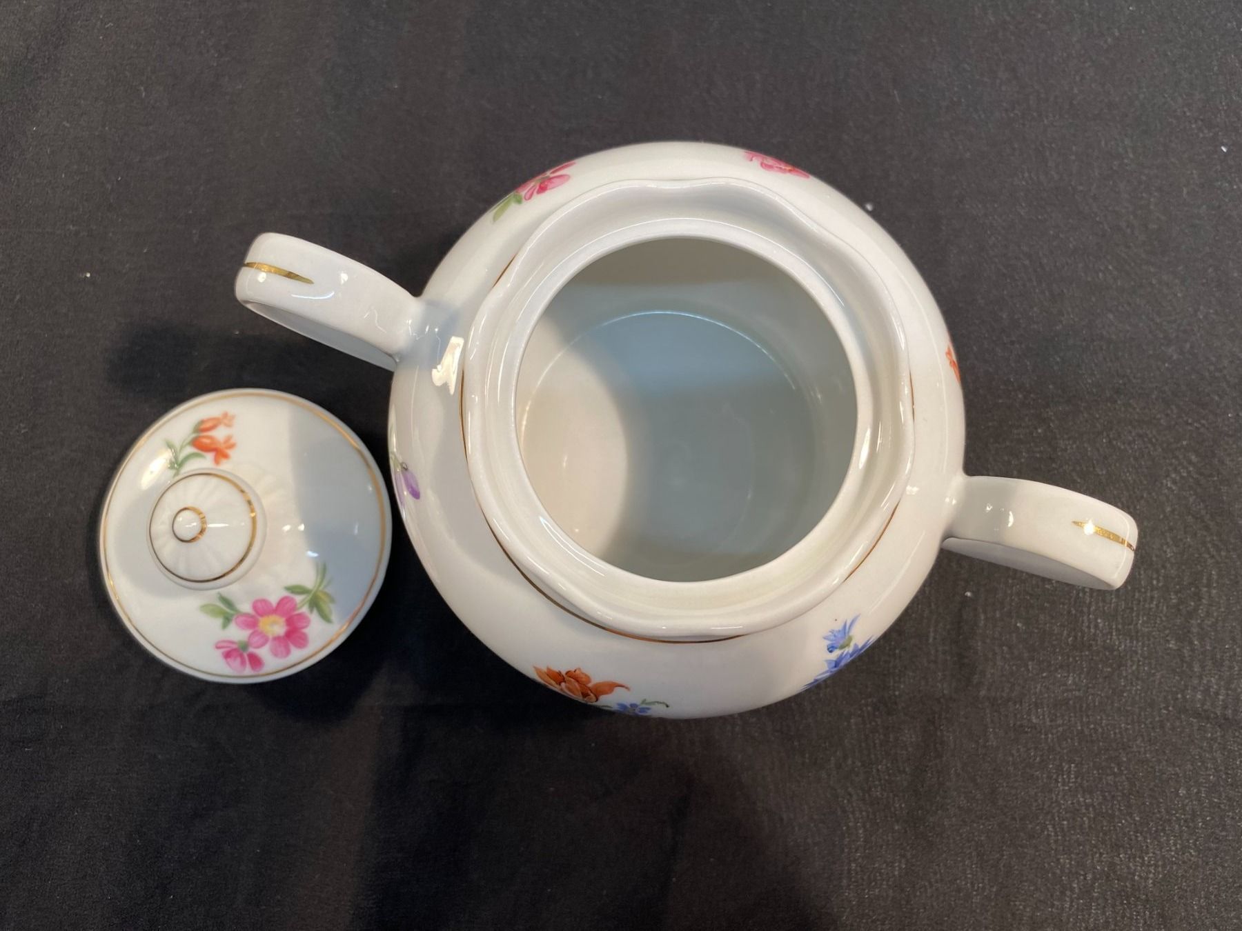 Zuckerdosen: Vorratsdose Porzellan mit Blumenmuster – Gebraucht aus Dürnten von RaschaKatz 2