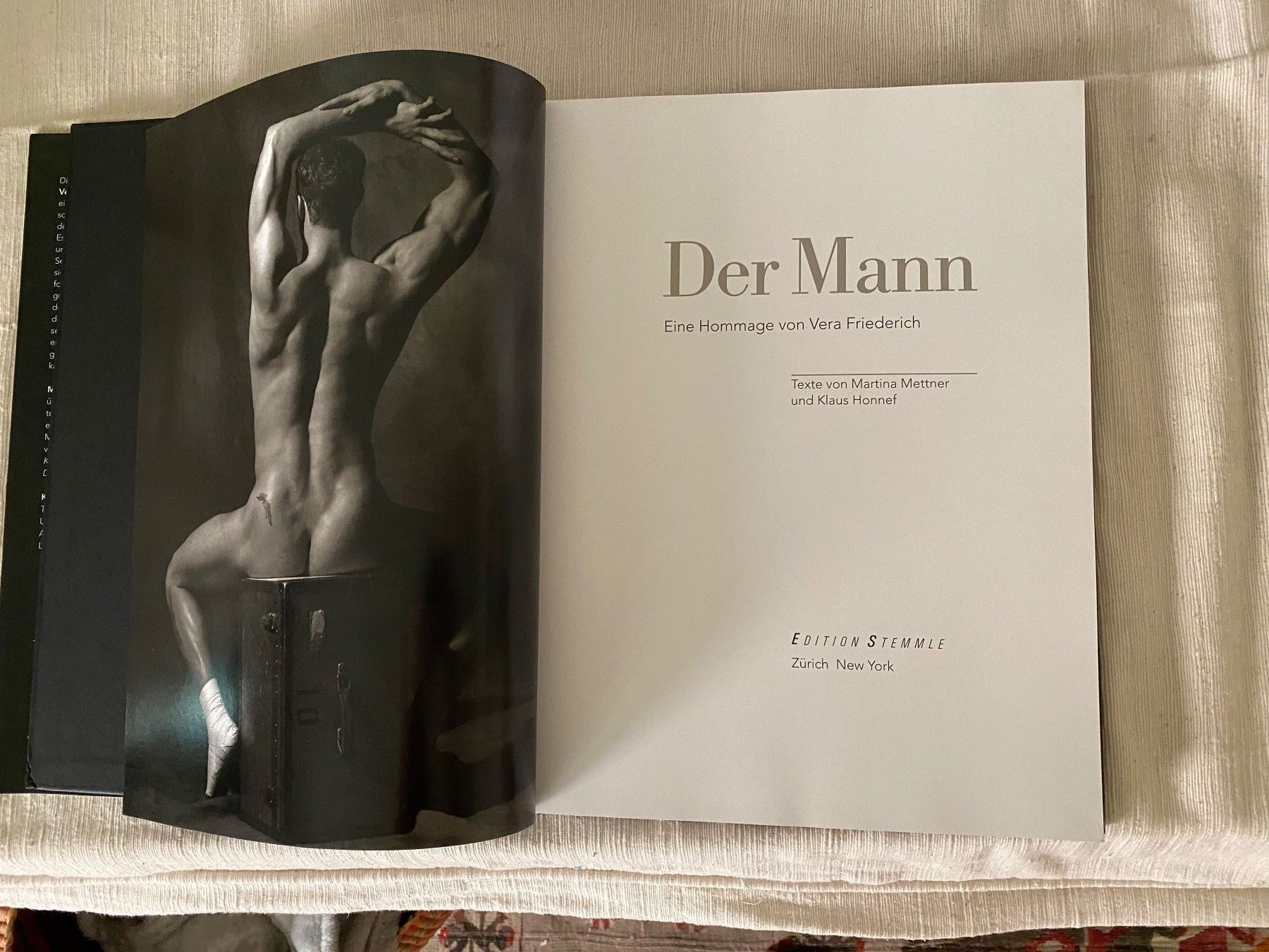 Libri: Fotobuch "Der Mann", Vera Friedrich, Edition Stemmle – Usato da Rorbas venduto da tun_m7fz 3