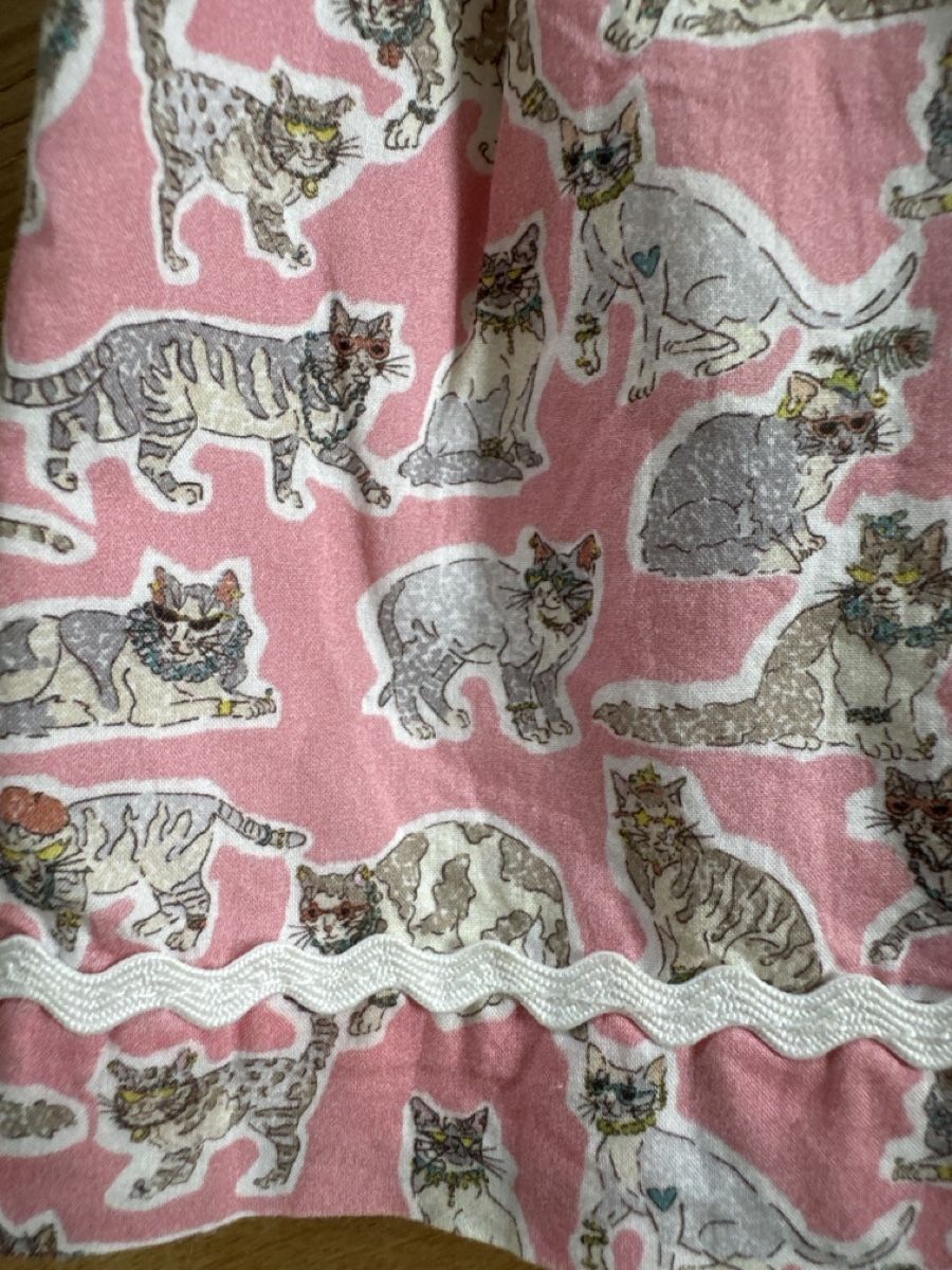 Vestiti & Gonne: Jupe rose imprimé chats en cotton taille 6-7 ans   – Usato da Commugny venduto da rus_my8v 2
