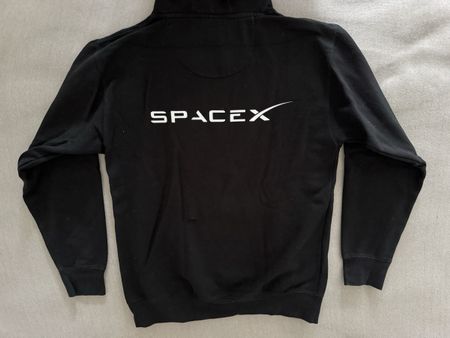 Schwarzer SpaceX Hoodie, Grösse M, Top Zustand!