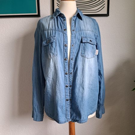 John Baner Jeanshemd, Damen Gr. 38, Top Zustand!