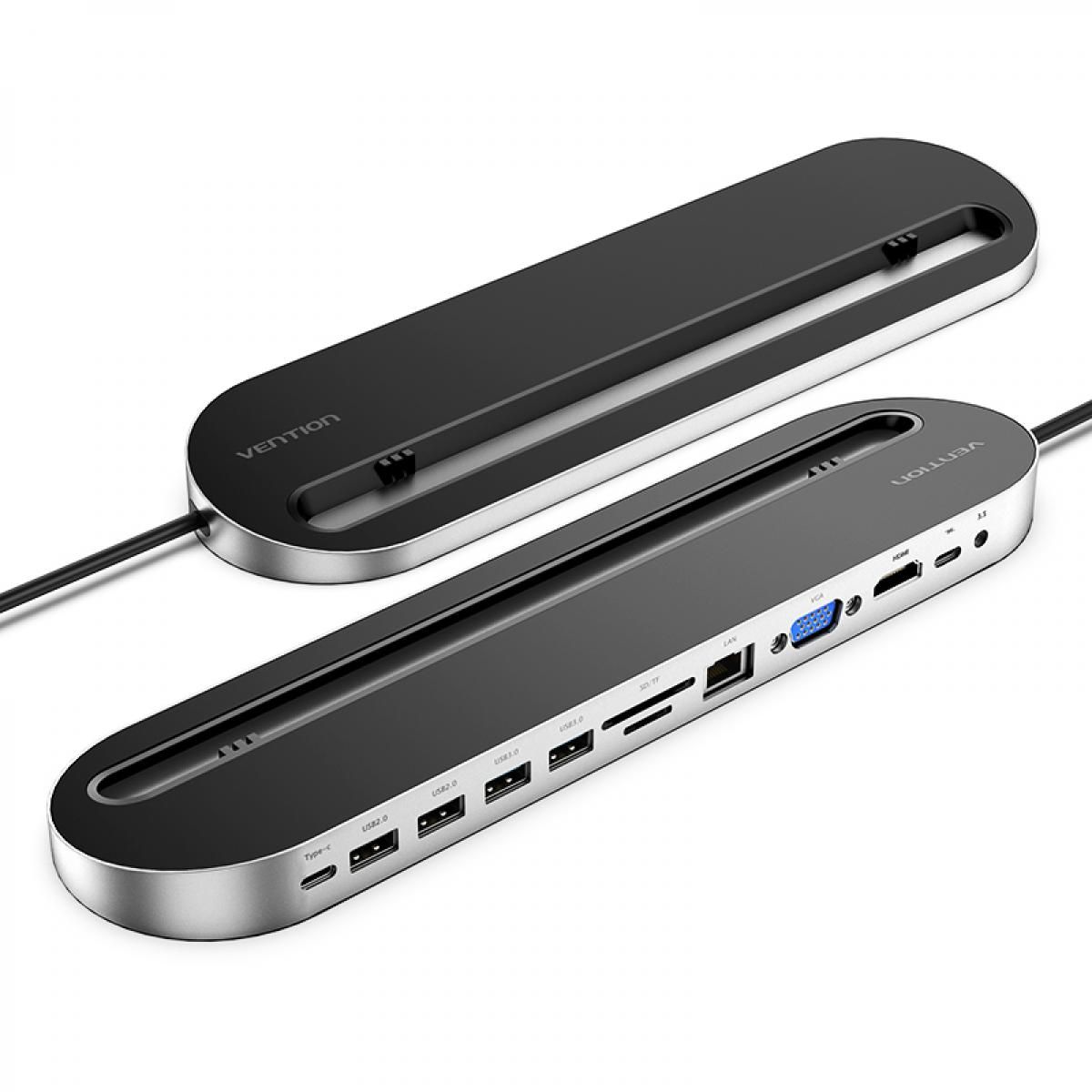 Docking station: Multifunktion 12-in-1 Typ C Dockingstation – Nuovo e nell'imballaggio originale da Dietlikon venduto da Salesmax