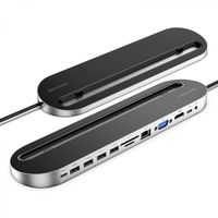 Multifunktion 12-in-1 Typ C Dockingstation