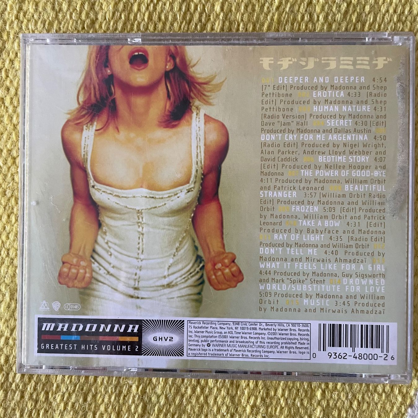 CDs: MADONNA-GREATEST HITS VOL.2 – Gebraucht aus Rorschacherberg von CD-Roli 1