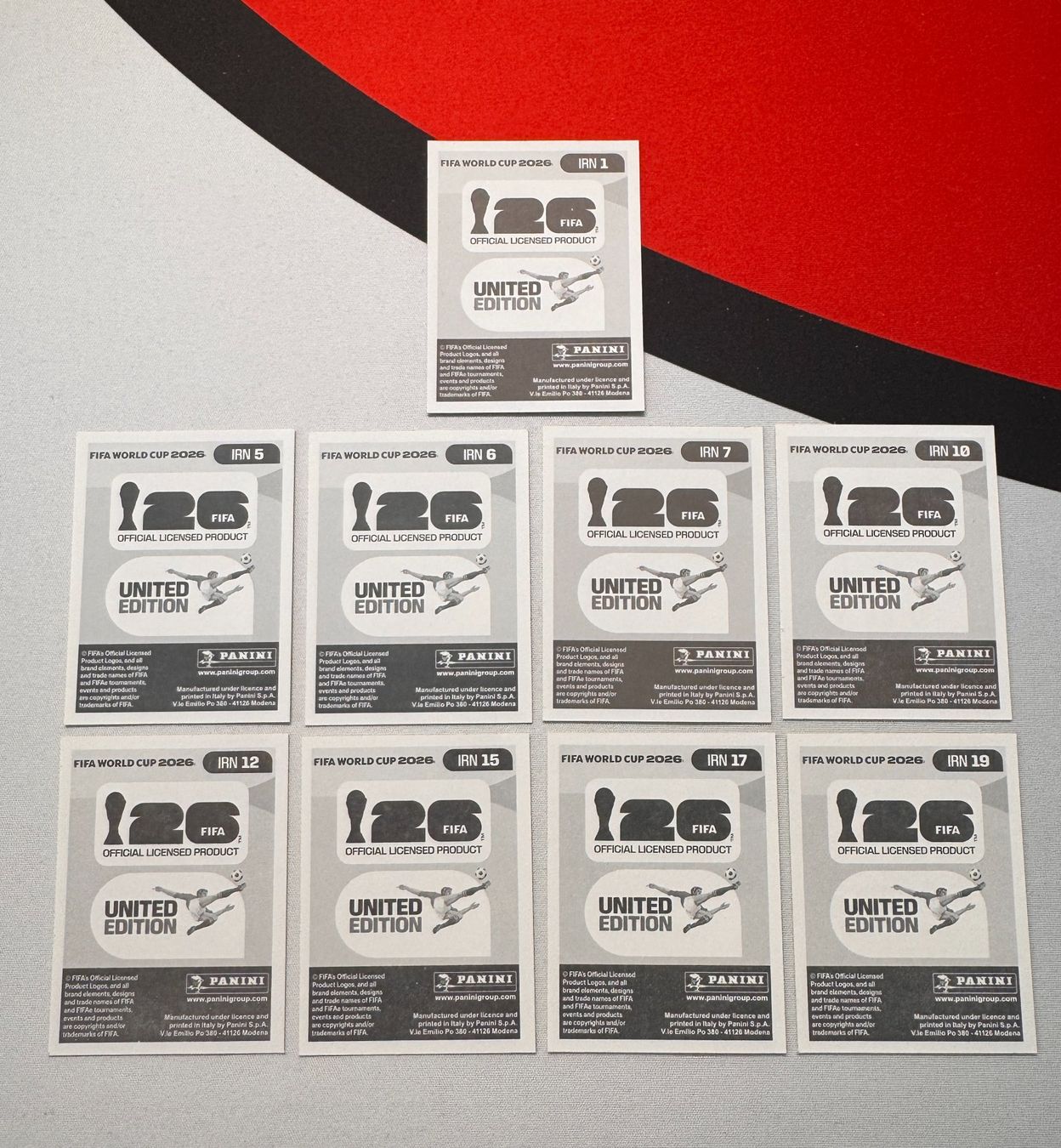 Panini Carte collezionabili: Panini WM 2026 Sticker - Iran Lot – Nuovo (secondo la descrizione) da Oberwil BL venduto da Chelsea26 1