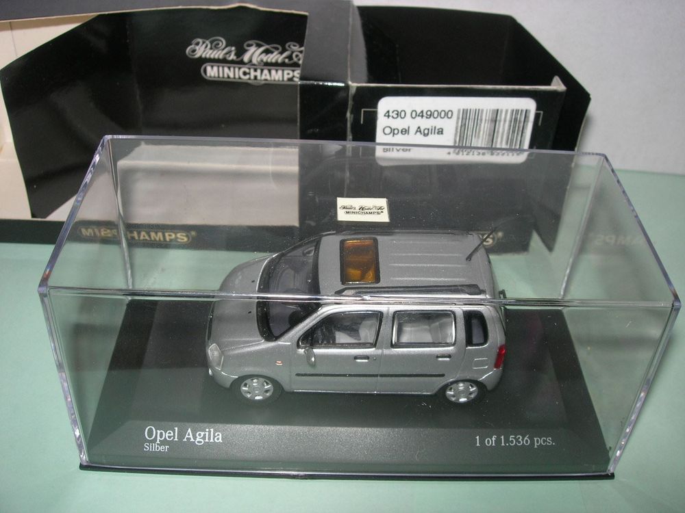 Art.: - Händler Modell Minichamps Opel Agila 1:43 Made in Germany