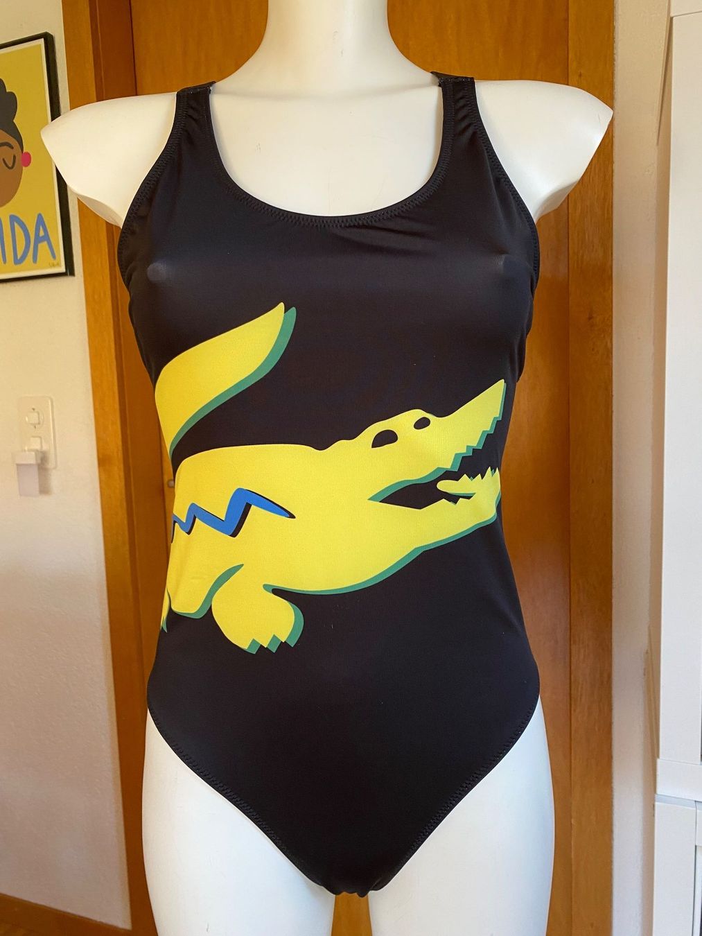 Lacoste Costumi da bagno & Bikini: Badeanzug Gr. 38 Lacoste – Nuovo (secondo la descrizione) da Elfingen venduto da yaris100