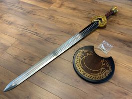 Herr der Ringe King Theoden SCHWERT Stahl 80cm NEU