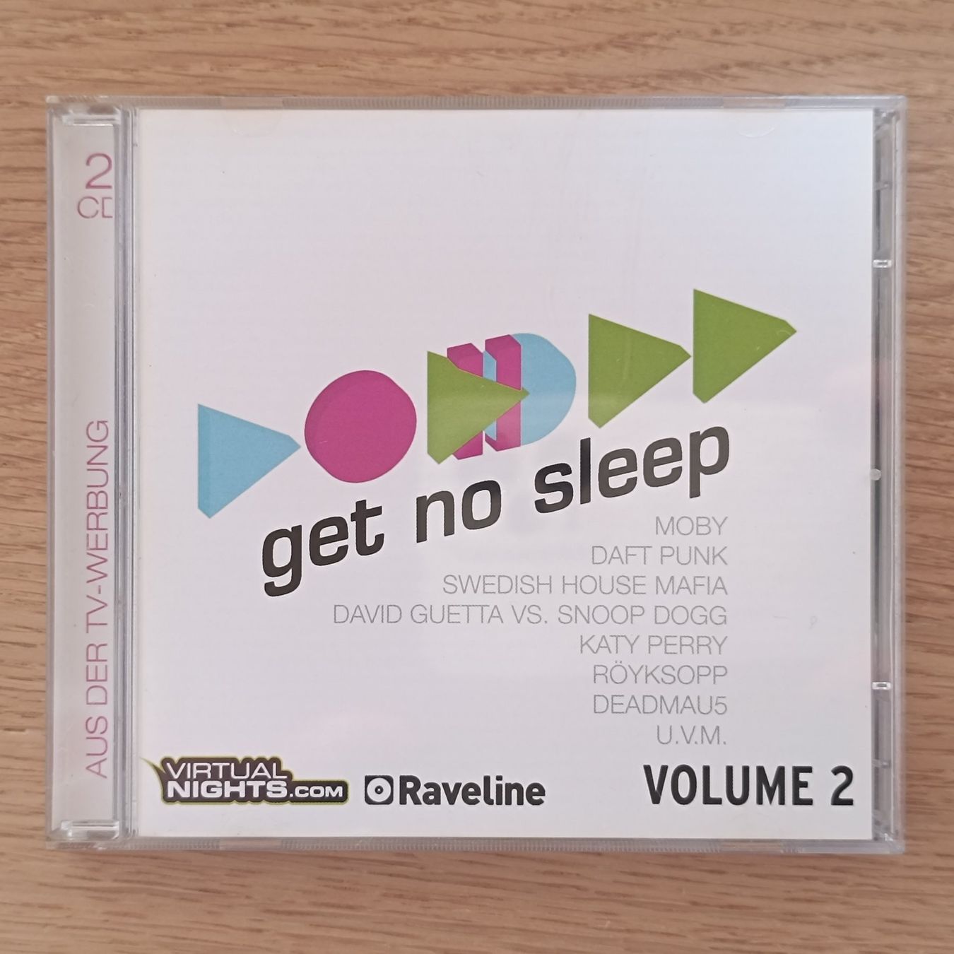 CDs: CD Get No Sleep Vol. 2: 2CDs  Top Hits  D21 – Gebraucht aus Sessa von discoverymedia