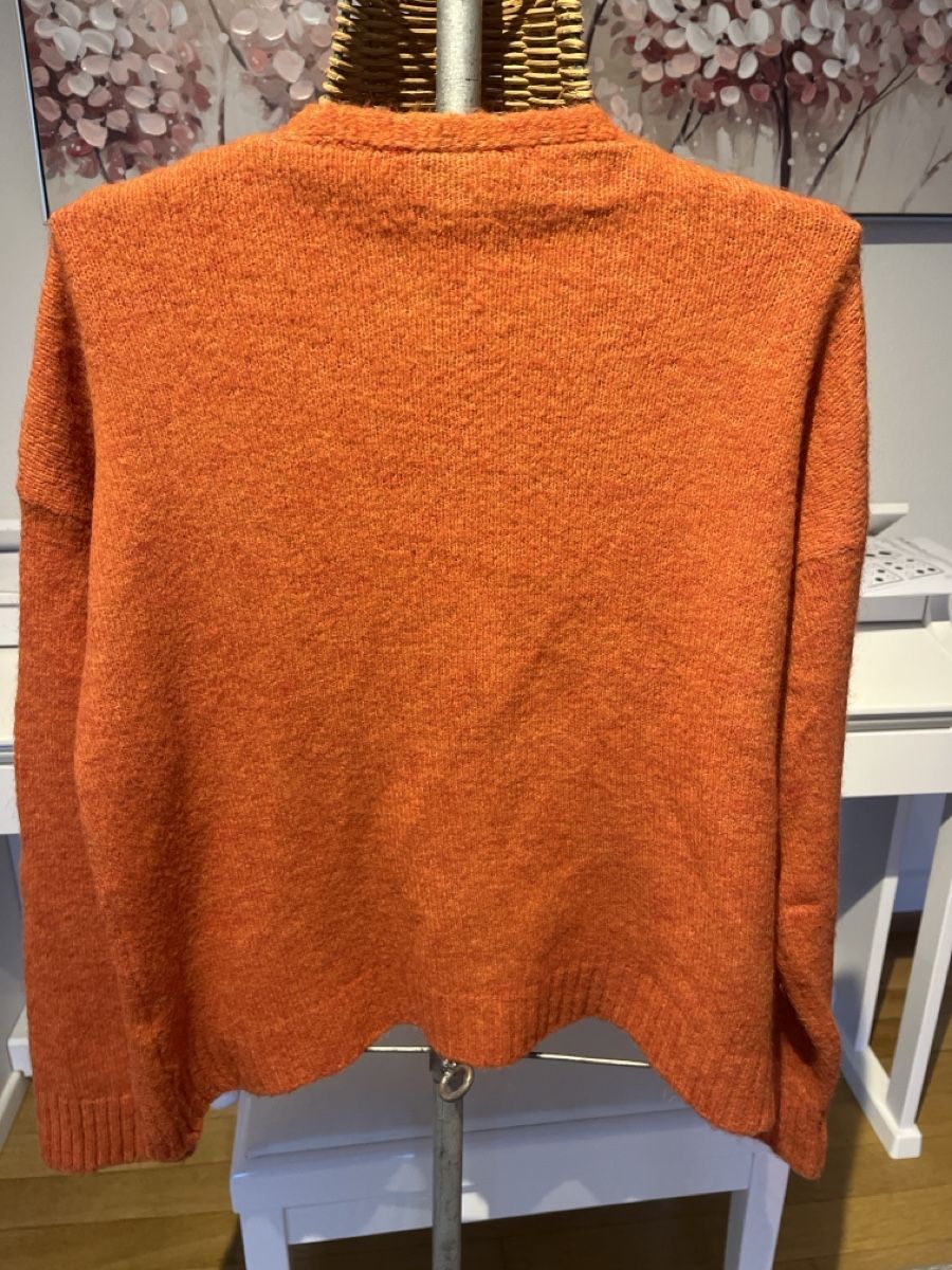 Jacken: Orange Strickjacke von an'ge, M – Gebraucht aus Solothurn von Bobesch08 4
