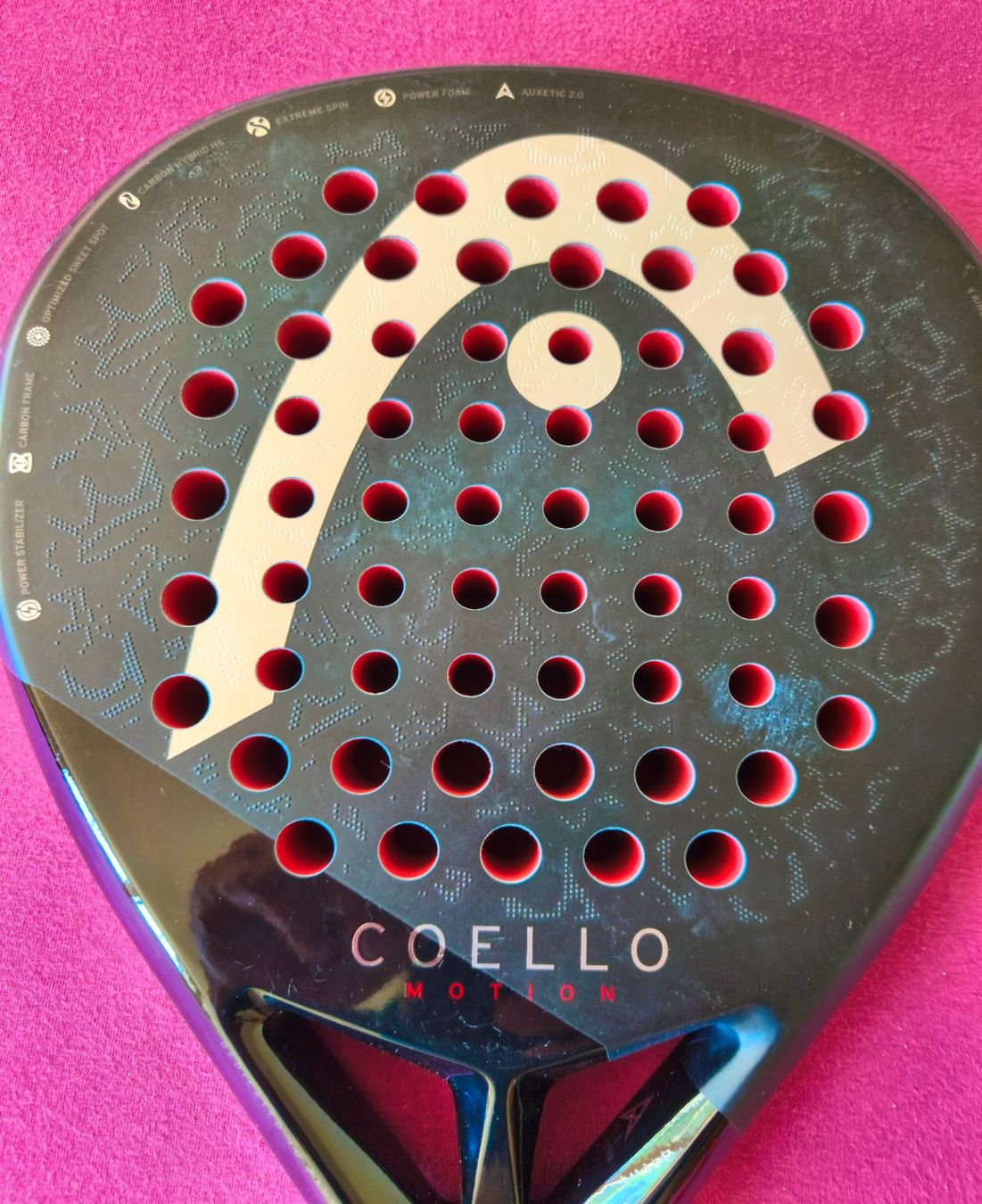 Racchette: Padel Racket Head "Coello" Motion 2025 – Usato da Münchwilen TG venduto da showman01 1