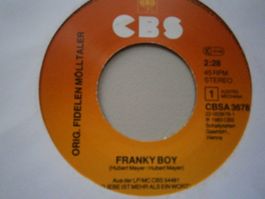 Vinyl-Single Orig. fidele Mölltaler - Franky Boy