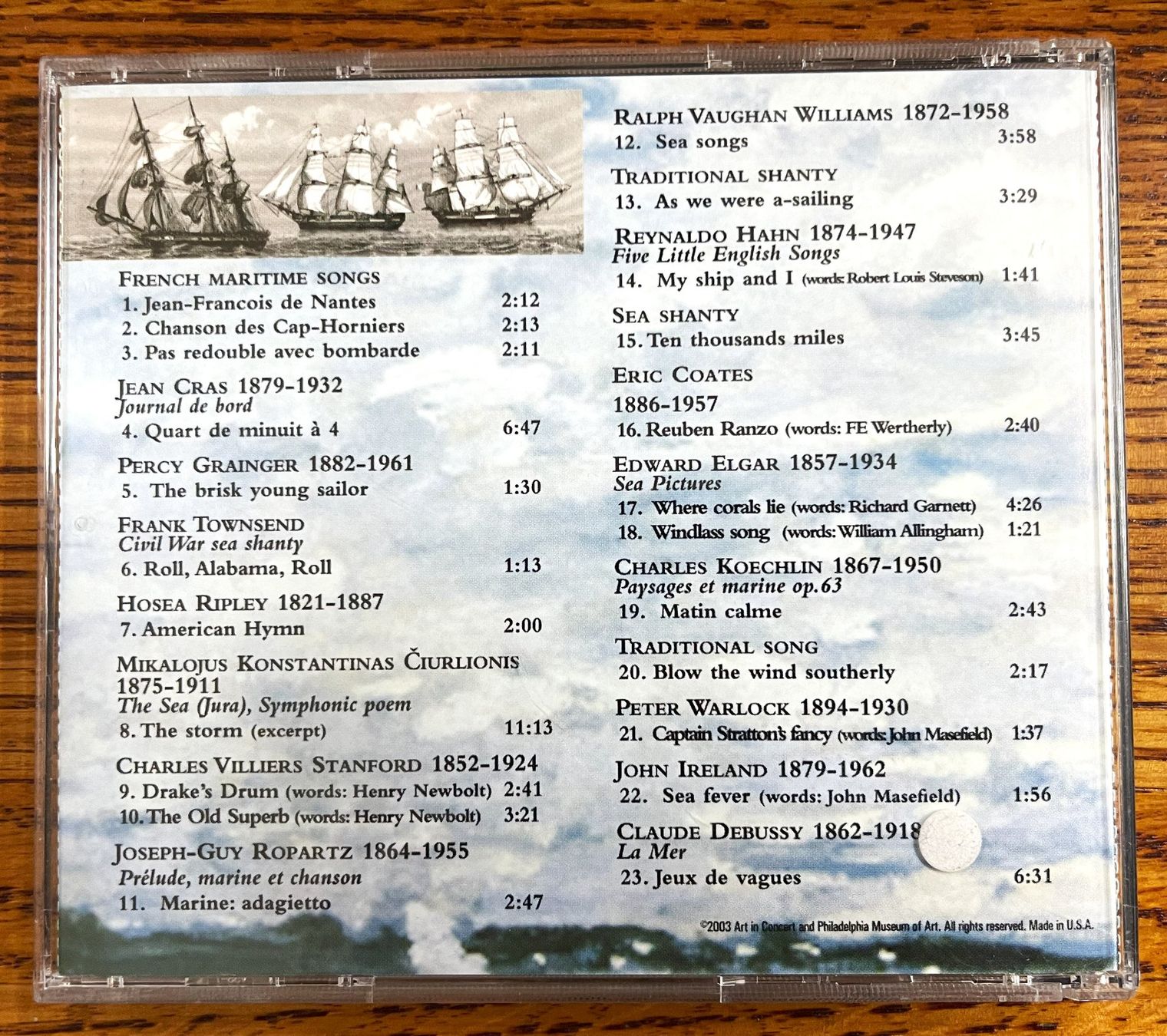 CD: Music, The Sea & Manet CD – Usato da Oftringen venduto da Vucki 1