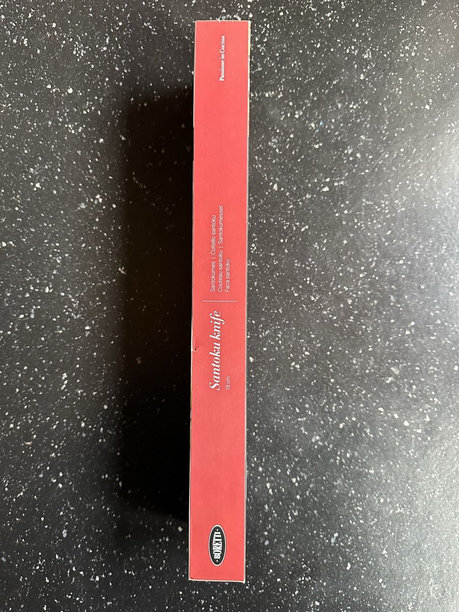 Coltelli da cucina: BORETTI Santoku-Messer Neu 18cm – Nuovo e nell'imballaggio originale da Le Vaud venduto da Balthasar 5