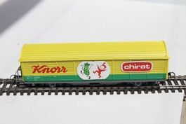 Knorr / Chirat, Hbils, ged. Güterwagen,AKU, 9029, HO,AC, Neu